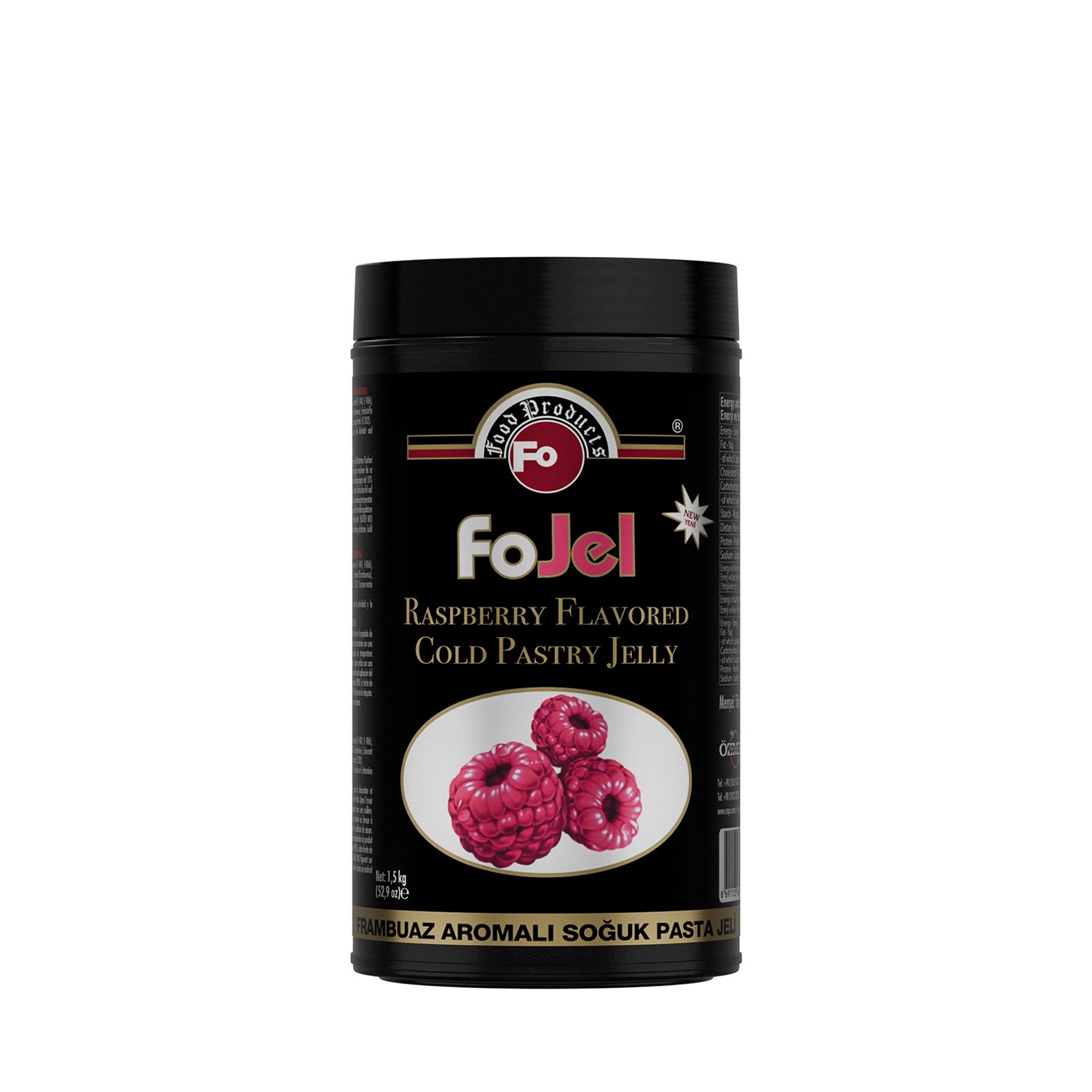 Özmer | Pastacılık - Frambuaz Aromalı Soğuk Pasta Jeli 1.5kg