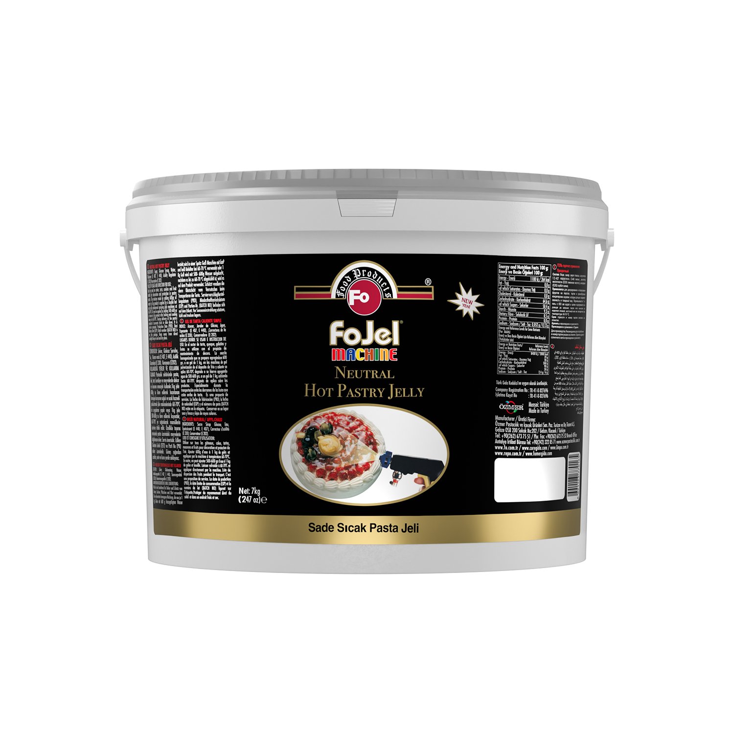 Özmer | FO - Neutral Hot Pastry Jelly 7kg