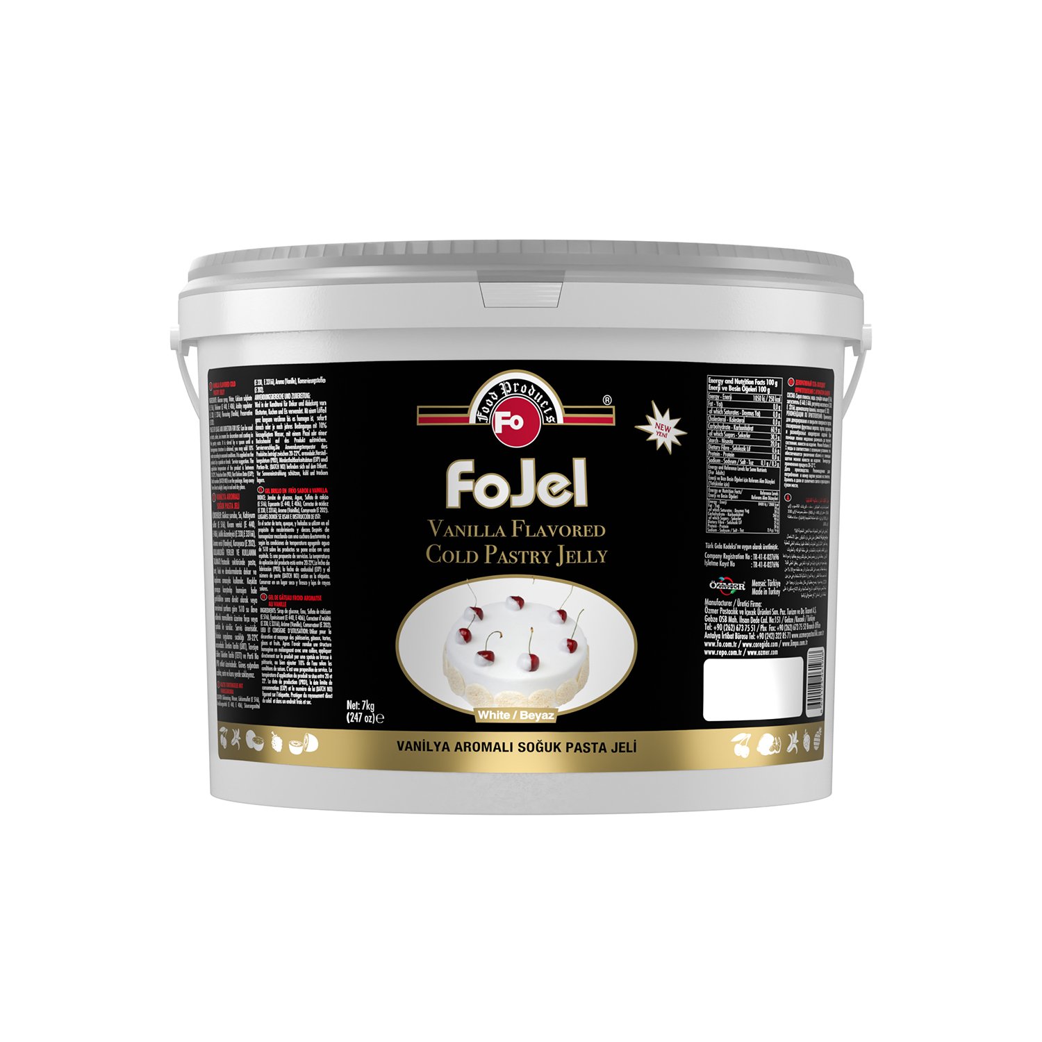 Özmer | FO - Vanilla Flavored Cold Pastry Jelly 7kg