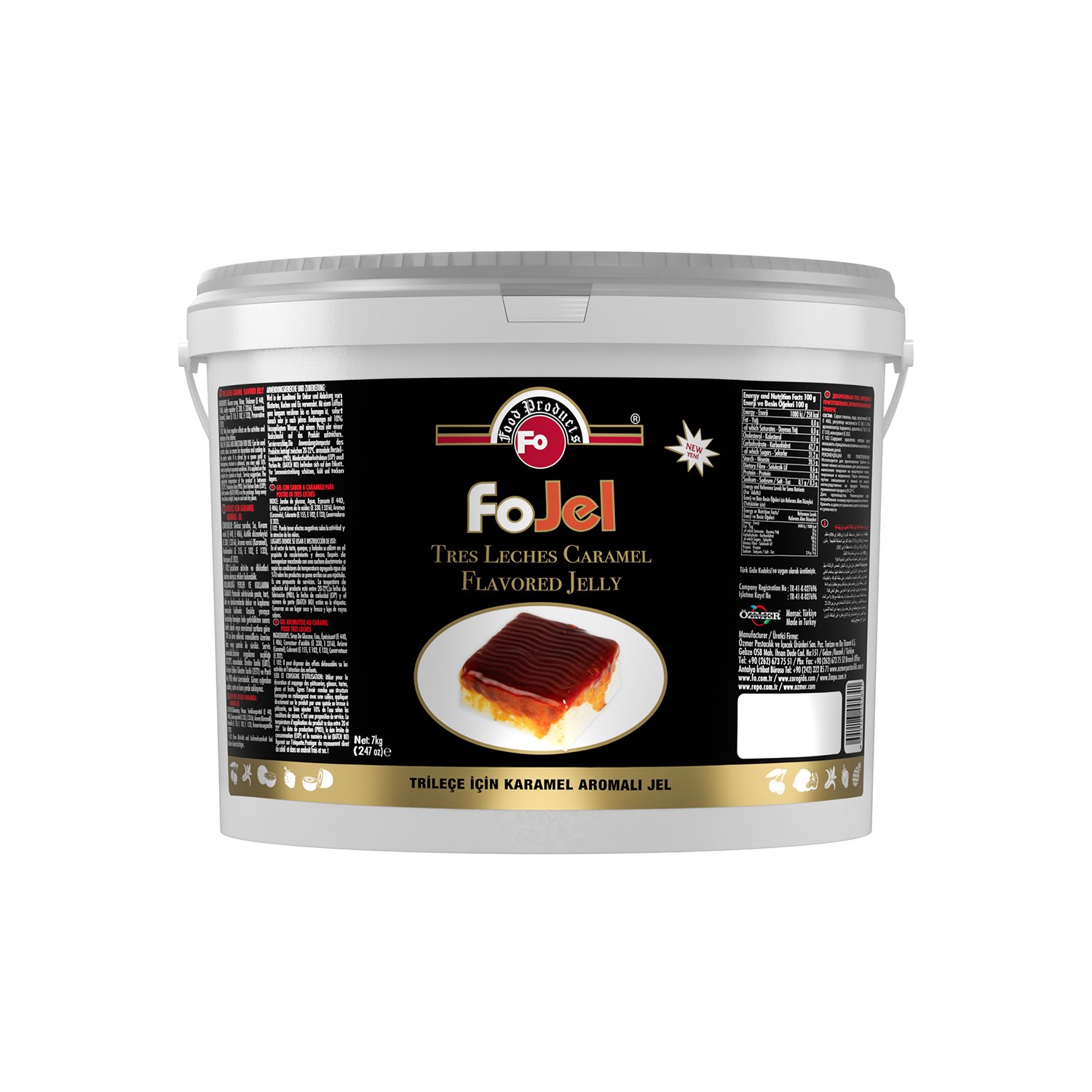 Özmer | FO - Tres Leches Caramel Flavored Cold Pastry Jelly 7kg