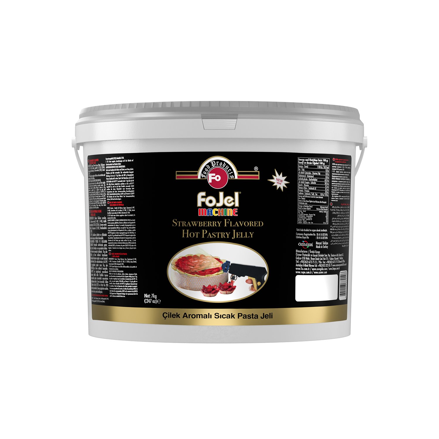 Özmer | FO - Strawberry Flavored Hot Pastry Jelly 7kg