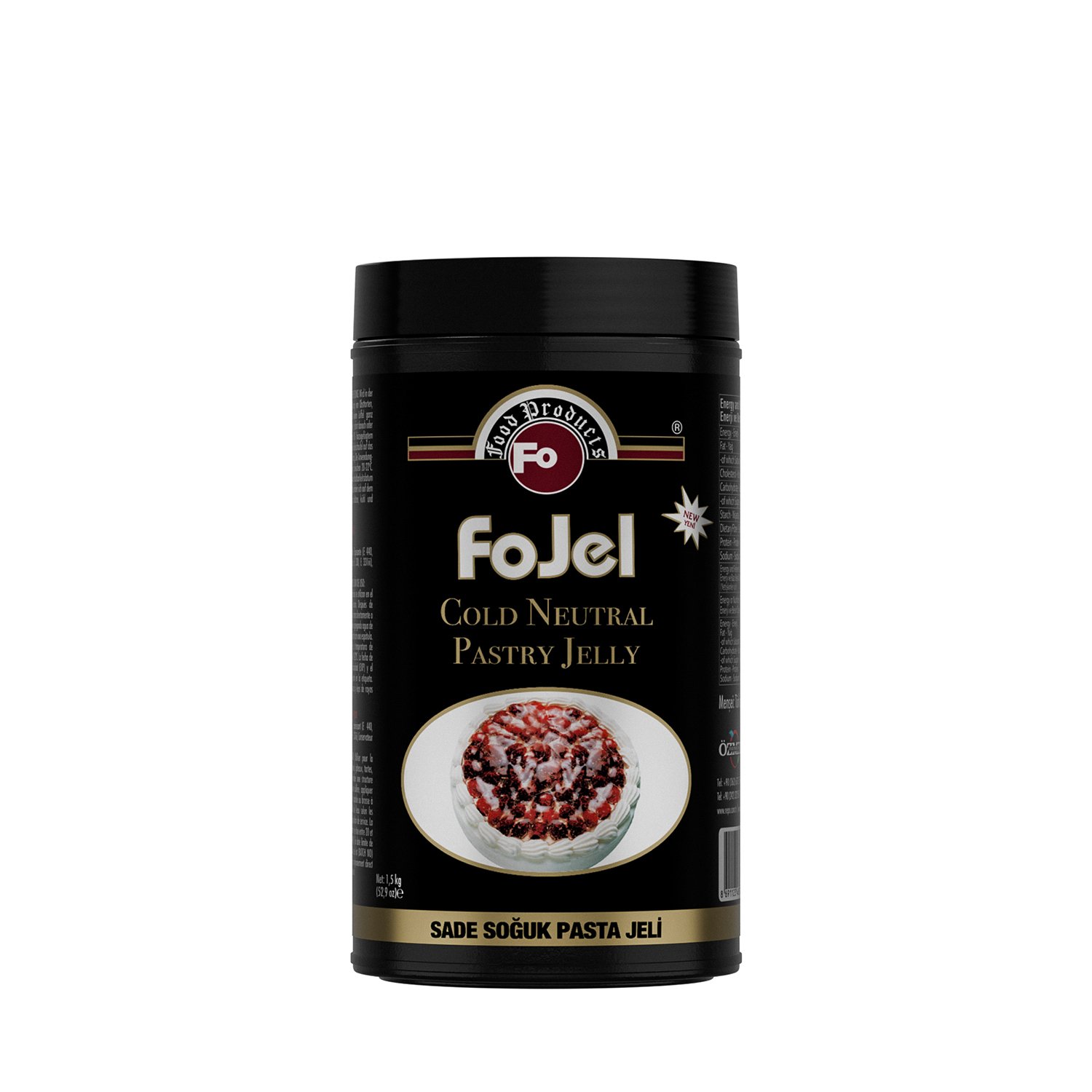 Özmer | FO - Neutral Cold Pastry Jelly 1.5kg