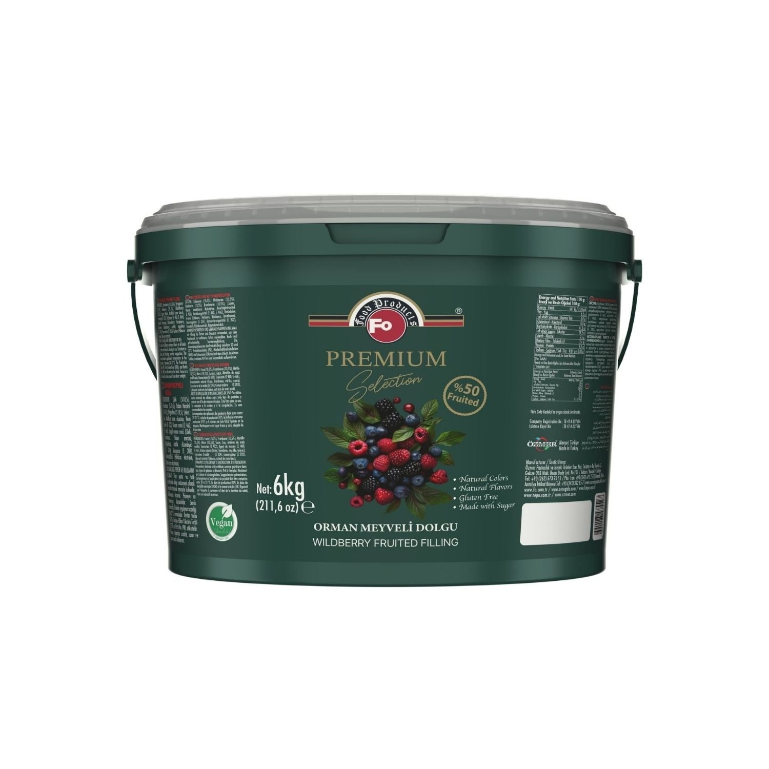 Özmer | FO - FO Premium Selection Fourrage Fruité aux Fruits des Bois 6 kg