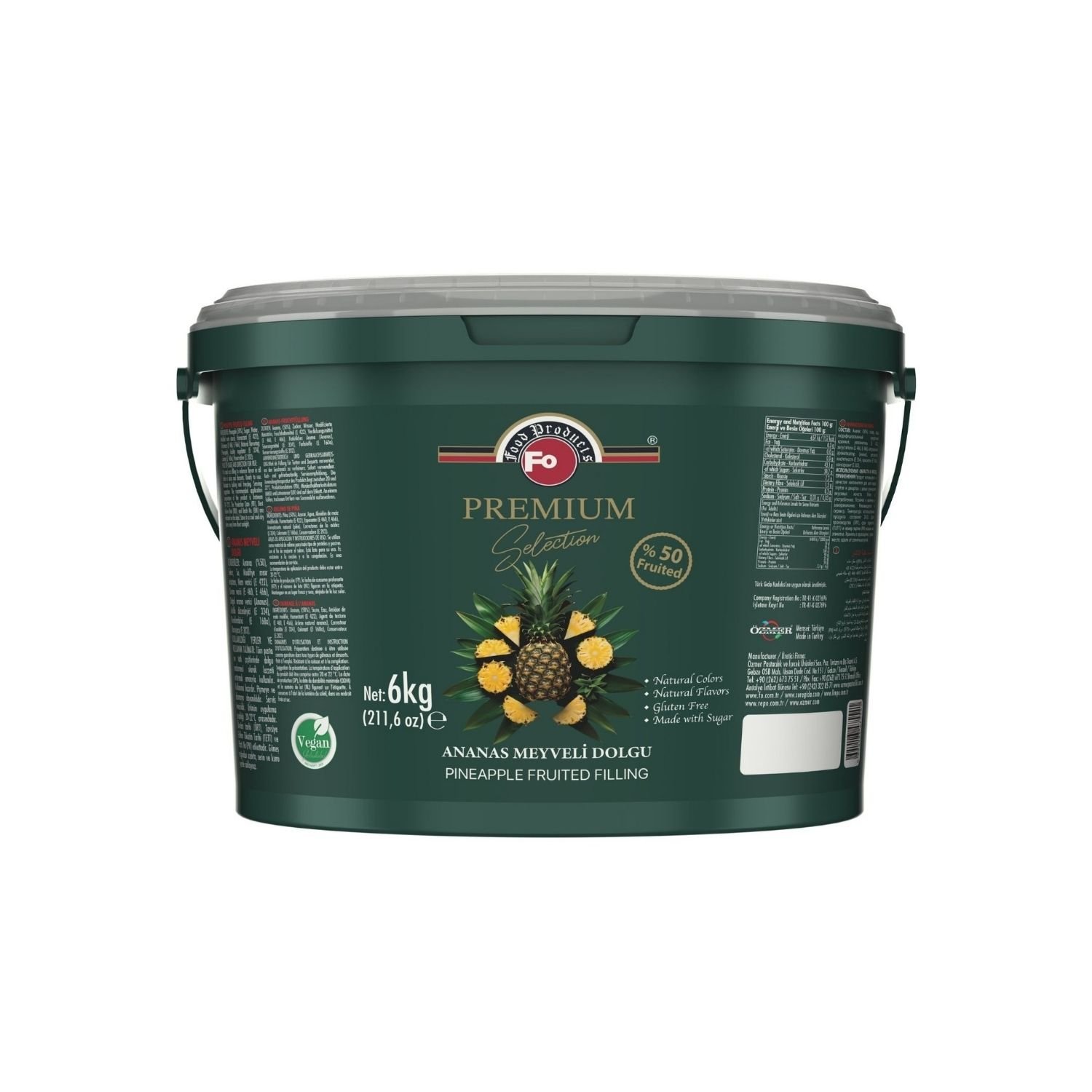 Özmer | FO - FO Premium Selection Fourrage Fruité à l’Ananas 6 kg