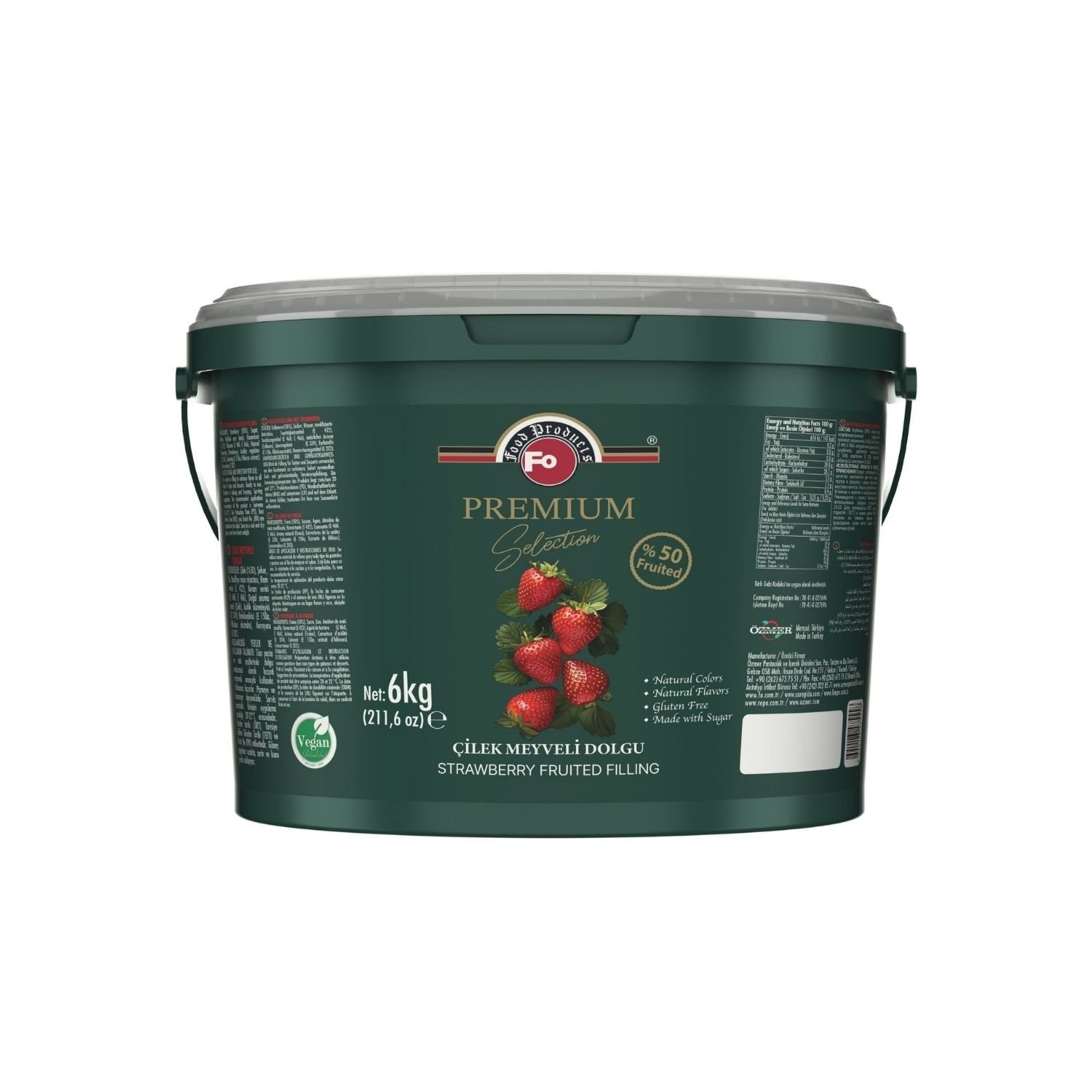 Özmer | FO - FO Premium Selection Fourrage Fruité à la Fraise 6 kg
