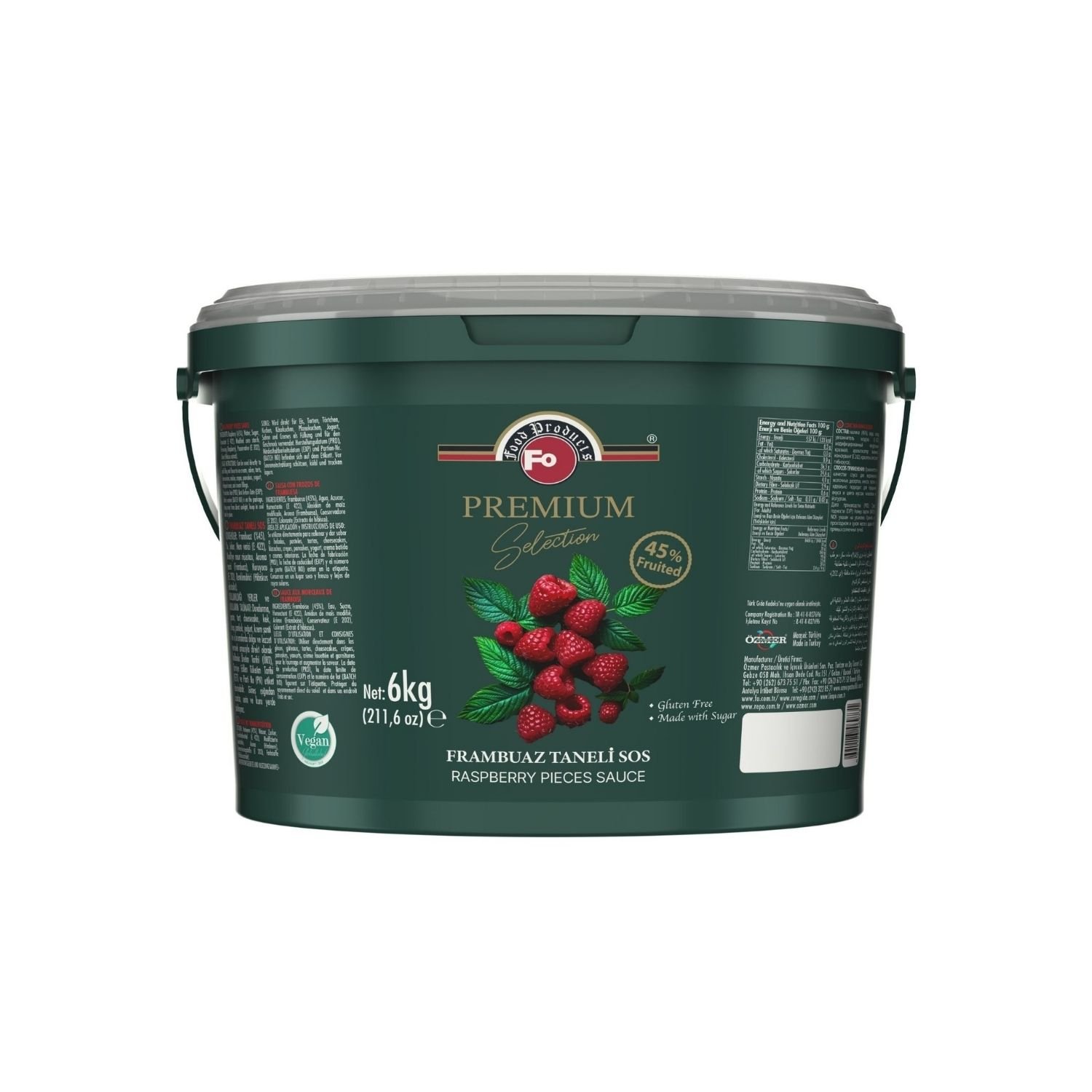 Özmer | FO - FO Premium Selection Fourrage Fruité à la Framboise 6 kg