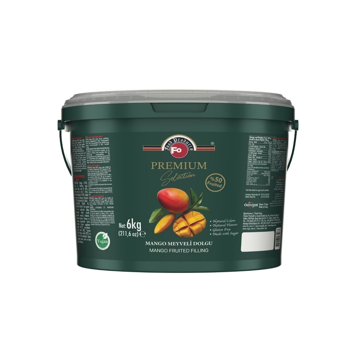 Özmer | FO - FO Premium Selection Fourrage Fruité à la Mangue 6 kg