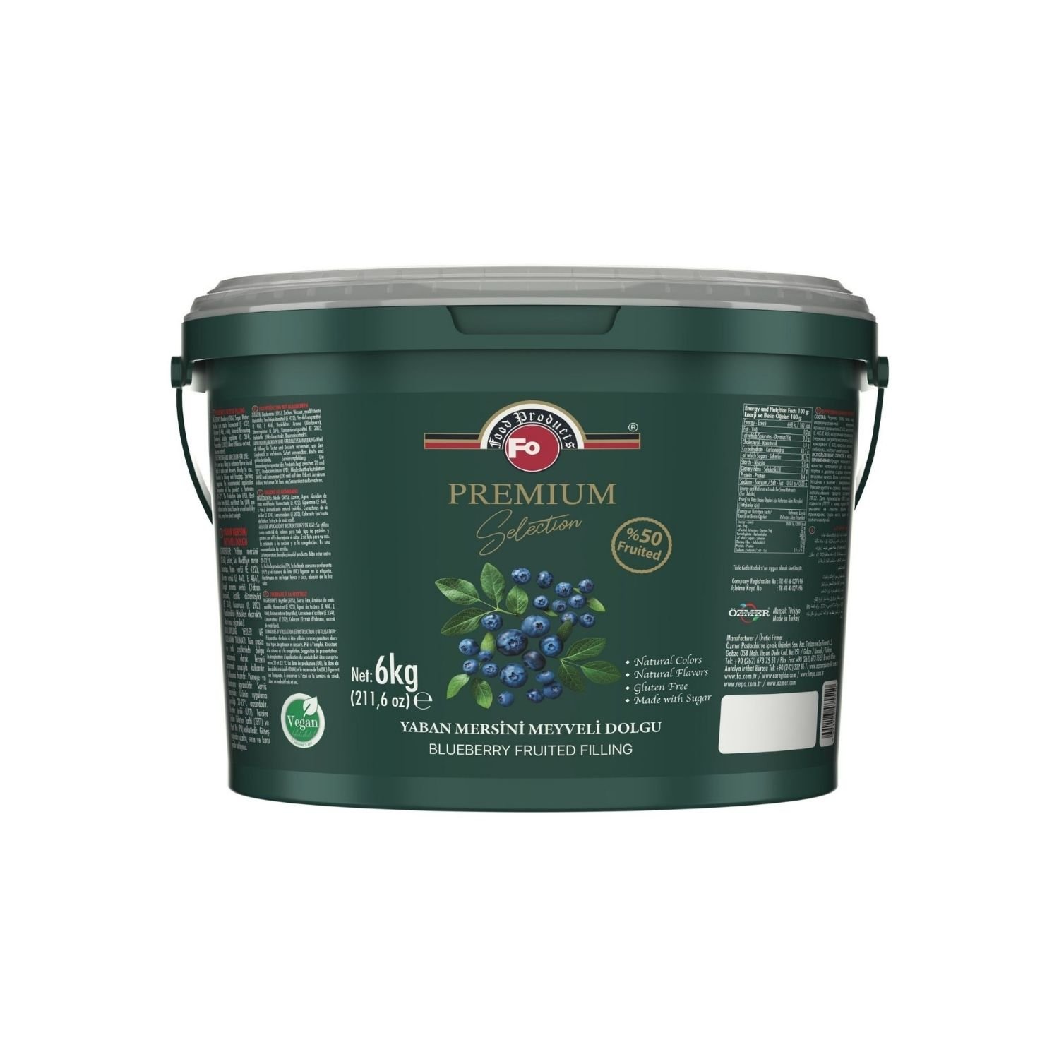 Özmer | FO - FO Premium Selection Fourrage Fruité à la Myrtille 6 kg